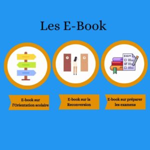 Ebook sur l'orientation scolaire, la reconversion, préparer les examens